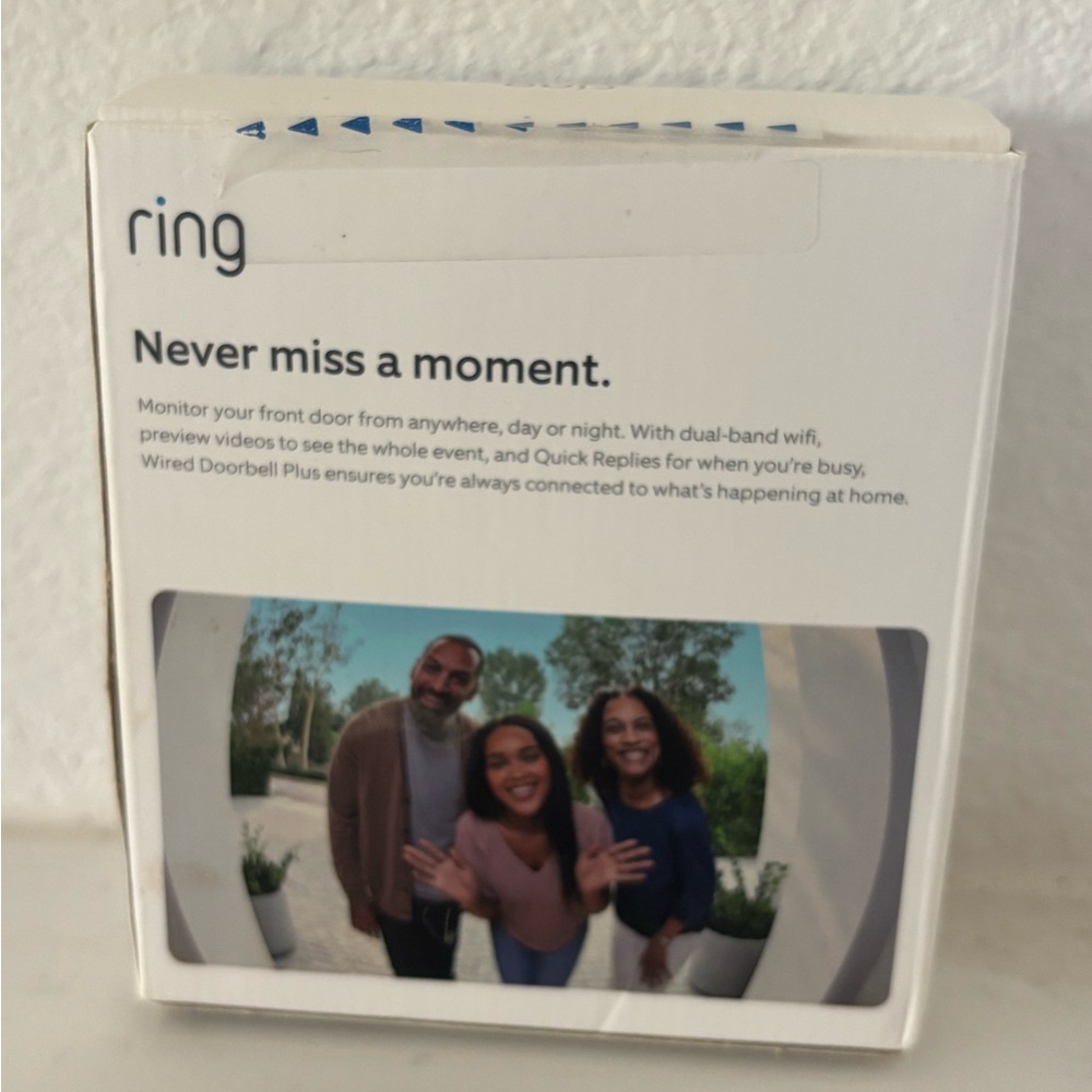 Ring Wired Doorbell Plus in Silver and Black - Picture 5 of 6
